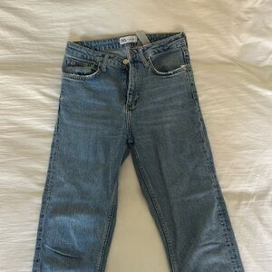 Zara straight leg jeans